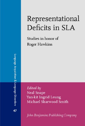 Representational Deficits in Sla