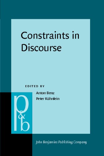 Constraints in Discourse