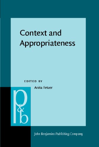 Context and Appropriateness