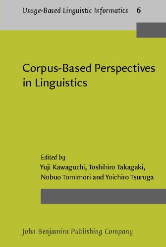 Corpus-Based Perspectives in Linguistics