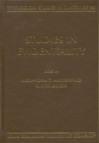 Studies in Evidentiality