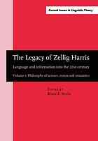 The Legacy of Zellig Harris