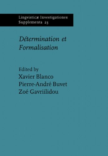 D�termination Et Formalisation