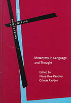 Metonymy in Language and Thought