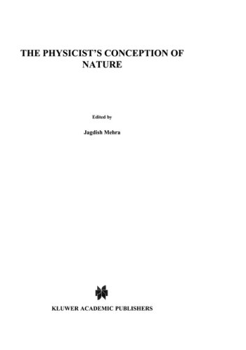 The Physicist's Conception of Nature