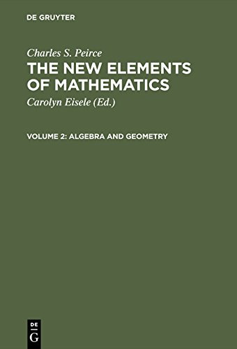 The New Elements Of Mathematics