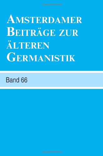 Amsterdamer Beitrage Zur Alteren Germanistik