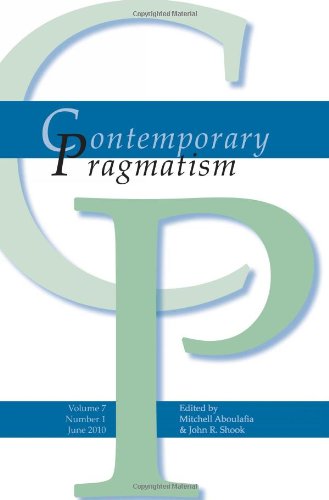 Contemporary Pragmatism. Volume 7, Number 1, June 2010.