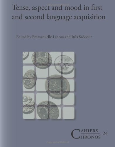 Tense, Aspect and Mood in First and Second Language Acquisition