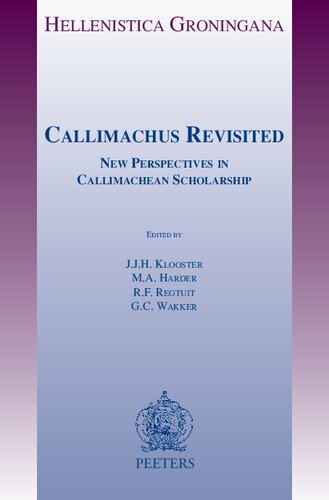 Callimachus Revisited