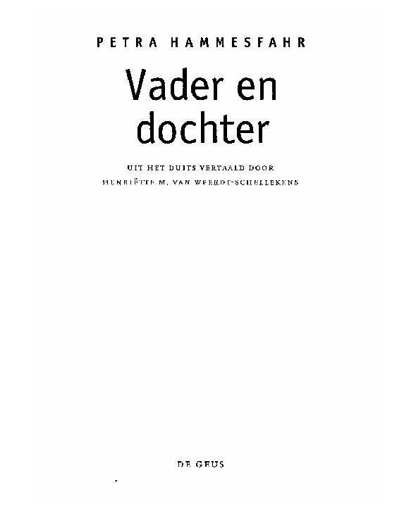 Vader en dochter