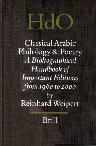 Classical Arabic Philology and Poetry