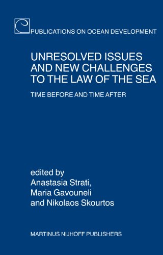 Unresolved Issues and New Challenges to the Law of the Sea