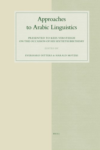 Approaches to Arabic Linguistics