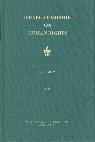 Israel yearbook on human rights. / Vol. 37