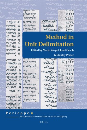 Method in Unit Delimitation