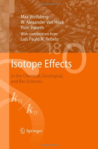 Isotope Effects: in the Chemical, Geological, and Bio Sciences