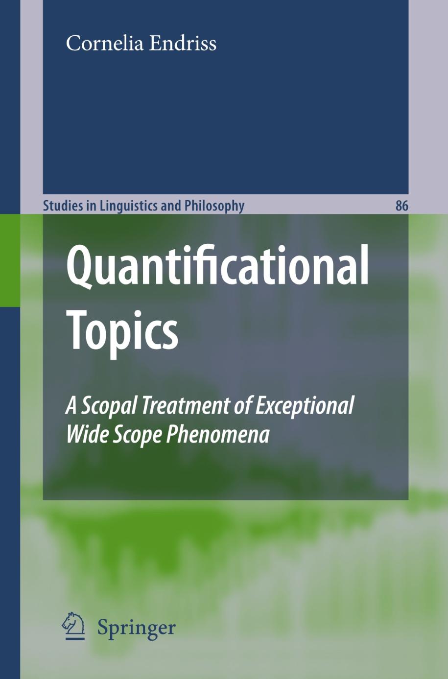 Quantificational Topics