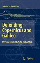 Defending Copernicus and Galileo