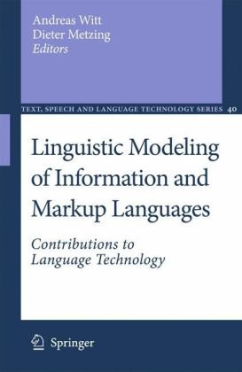 Linguistic Modeling Of Information And Markup Languages