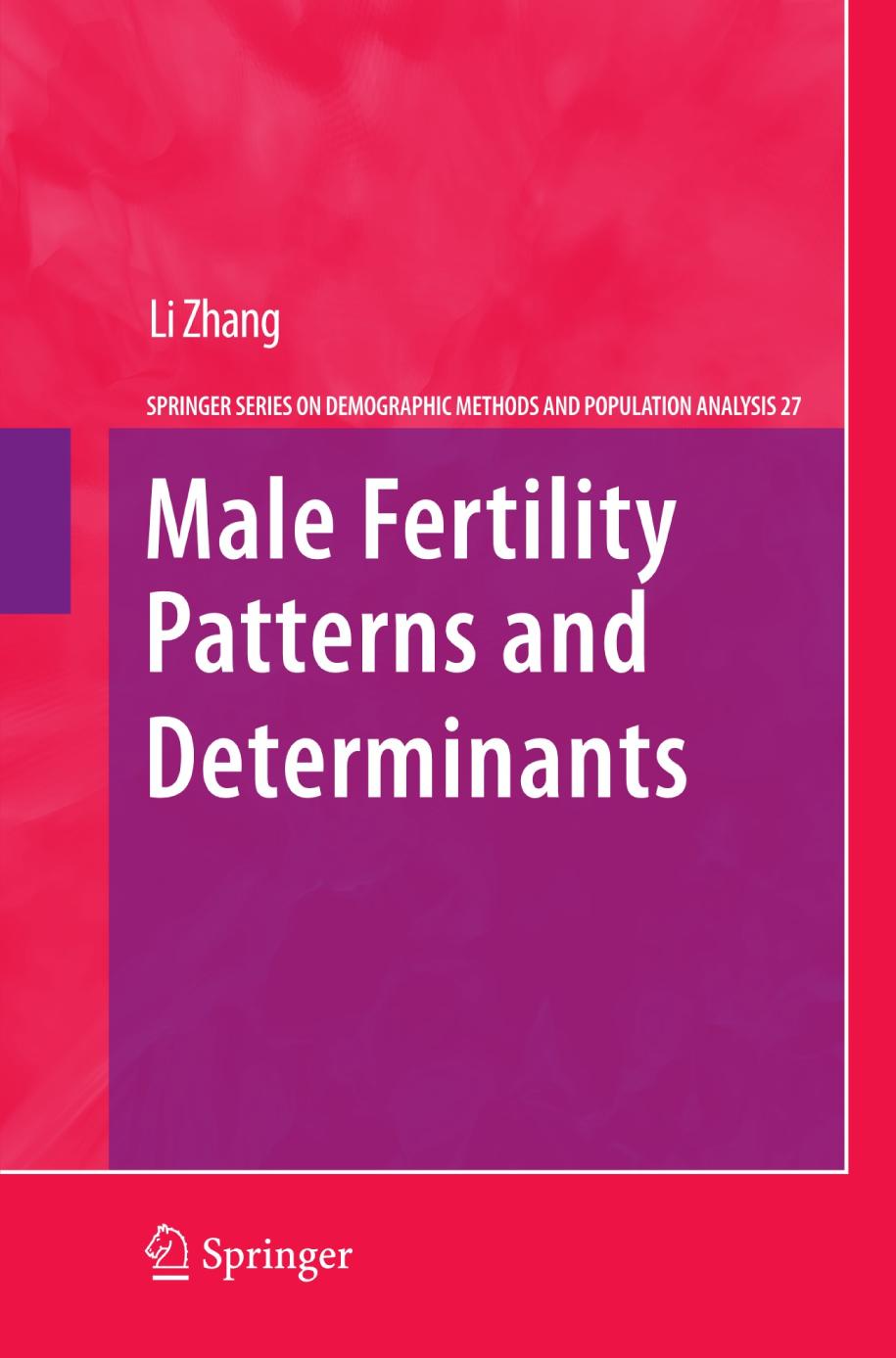 Male Fertility Patterns and Determinants