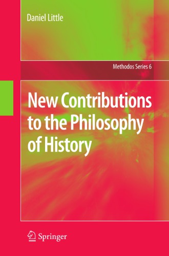 New Contributions to the Philosophy of History