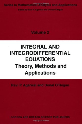 Integral and Integrodifferential Equations