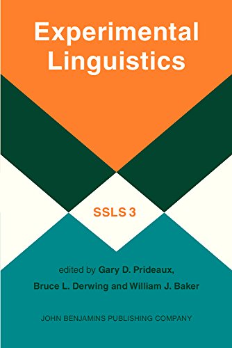 Experimental Linguistics