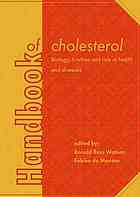 Handbook of cholesterol : biology, function and role in health and diseases