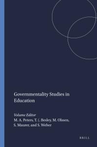 Governmentality Studies in Education