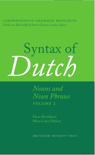 Syntax of Dutch