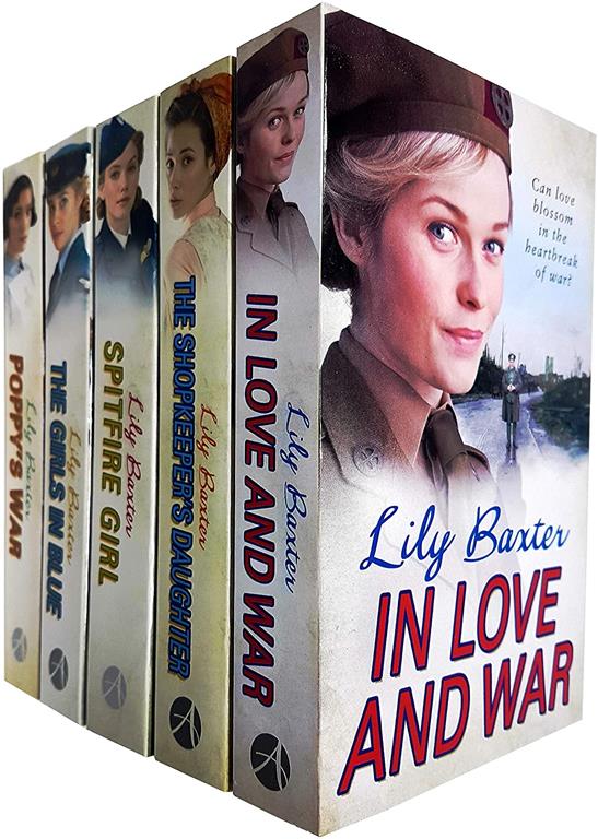 Lily Baxter 5 Books Collection Set Poppy's War, Spitfire Girl, Girls in Blue NEW