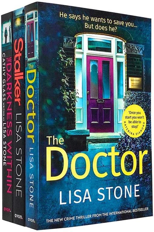 Lisa Stone Collection 3 Books Set (The Doctor, The Darkness Within, Stalker)