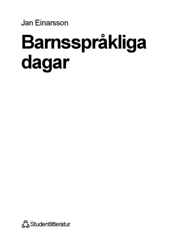 Barns språkliga dagar