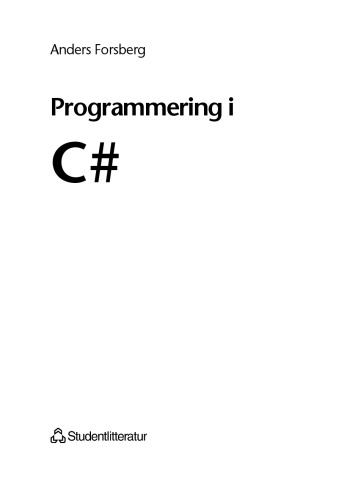 Programmering i C#