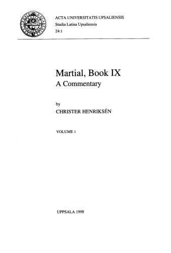 Martial, Book IX