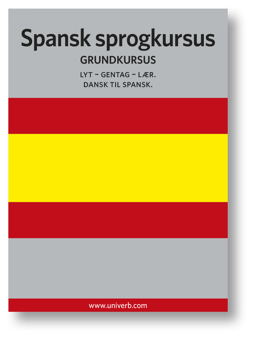 Spansk sprogkursus