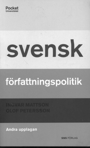 Svensk författningspolitik
