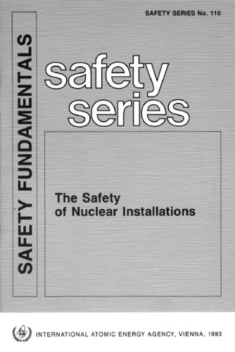 The safety of nuclear installation.