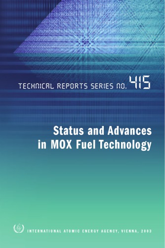 Status and advanced in MOX fuel technology