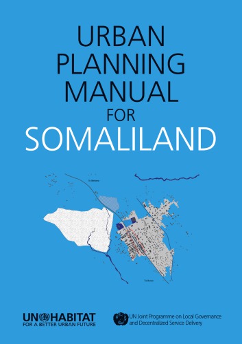 Urban Planning Manual for Somaliland