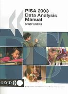 Pisa 2003 Data Analysis Manual