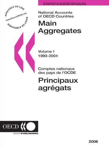 Main aggregates, 1993-2004 = Principaux agrégats, 1993-2004.