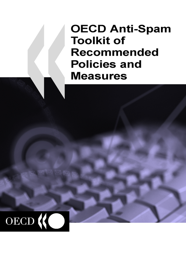 OECD Anti-Spam Toolkit of Recommended Policies and Measures