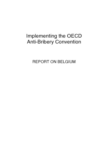 Implementing the OECD Anti-Bribery Convention