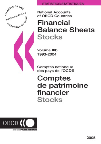 Financial Balance Sheets : Stocks, Volume 3b.