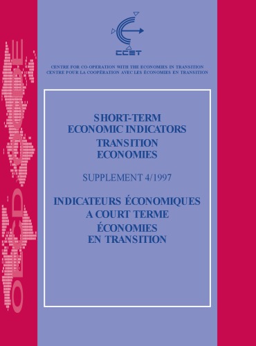 Short-term economic indicators : transition economies, Supplement 4/1997