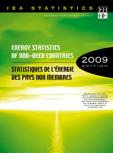 Energy Statistics of Non-OECD Countries