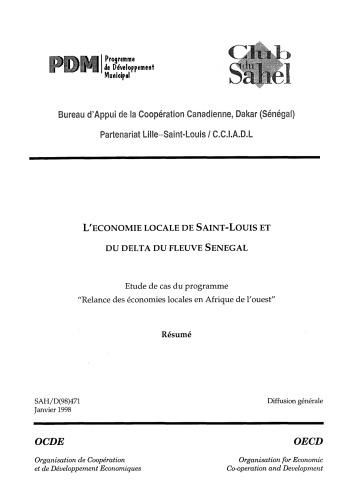 L'économie locale de Saint Louis et du delta du fleuve Sénégal - Résumé