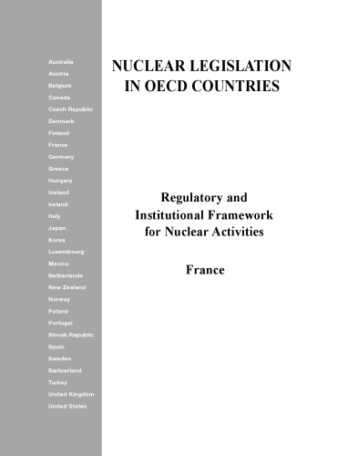 Nuclear Legislation in OECD Countries: France